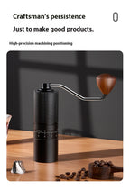 Manual Coffee Grinder with External Adjustment - SipsNBrews