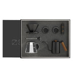 Ceramic Pour-Over Coffee Brewing Gift Set - SipsNBrews