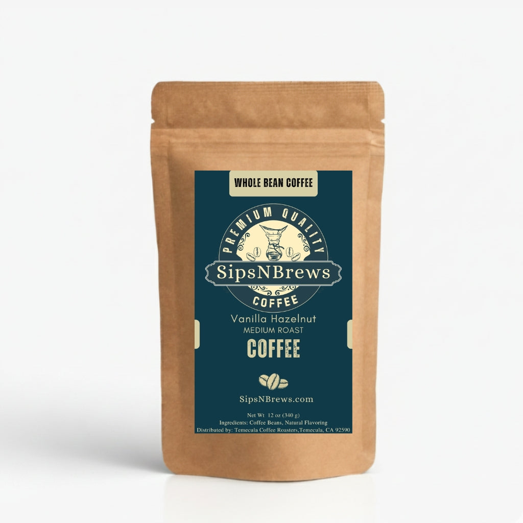 Vanilla Hazelnut - SipsNBrews