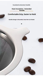 Stainless steel coffee filter - SipsNBrews