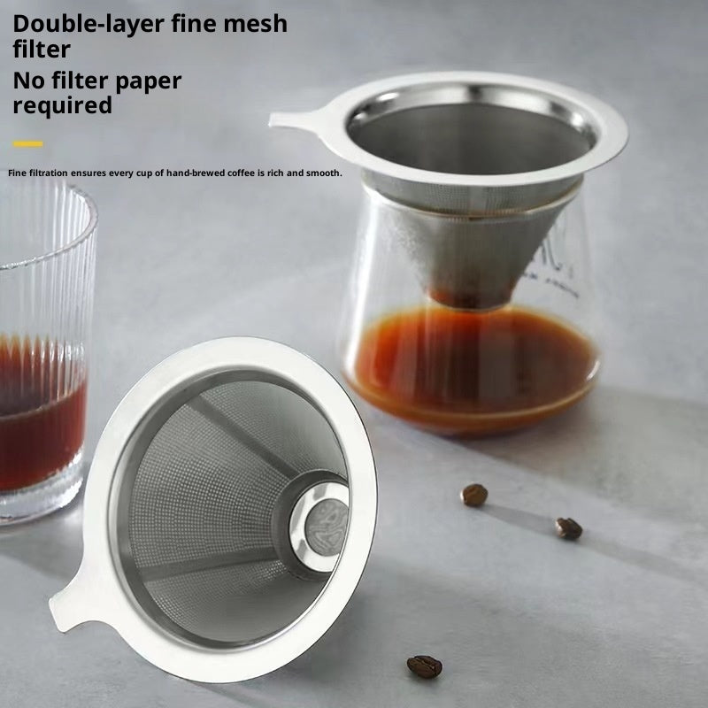 Stainless steel coffee filter - SipsNBrews