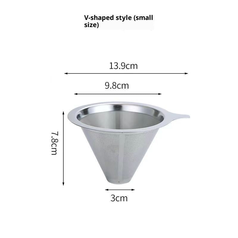 Stainless steel coffee filter - SipsNBrews