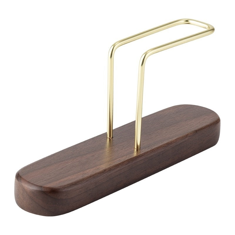 Solid Wood Coffee Filter Paper Holder - SipsNBrews