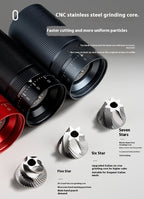 Manual Coffee Grinder with External Adjustment - SipsNBrews