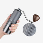 Manual Coffee Grinder with External Adjustment - SipsNBrews