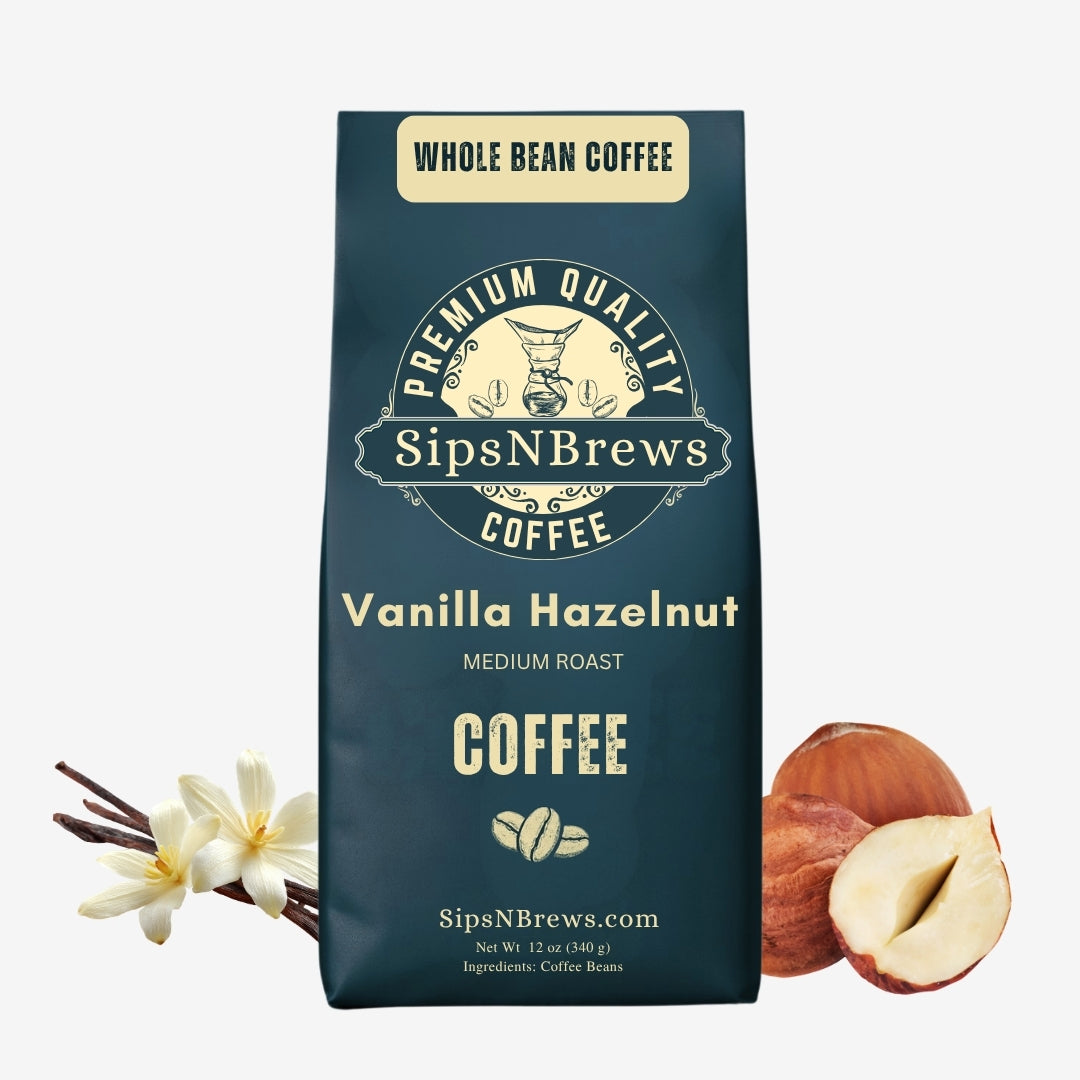 Vanilla Hazelnut  SipsNBrews