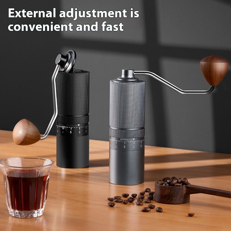 Manual Coffee Grinder with External Adjustment - SipsNBrews