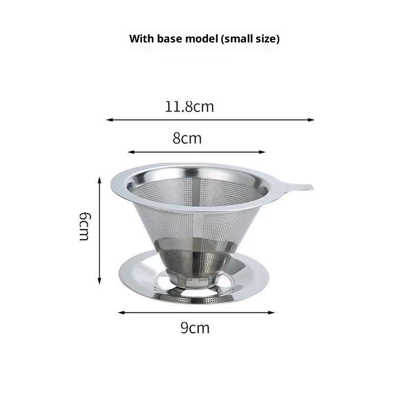 Stainless steel coffee filter - SipsNBrews