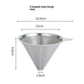 Stainless steel coffee filter - SipsNBrews