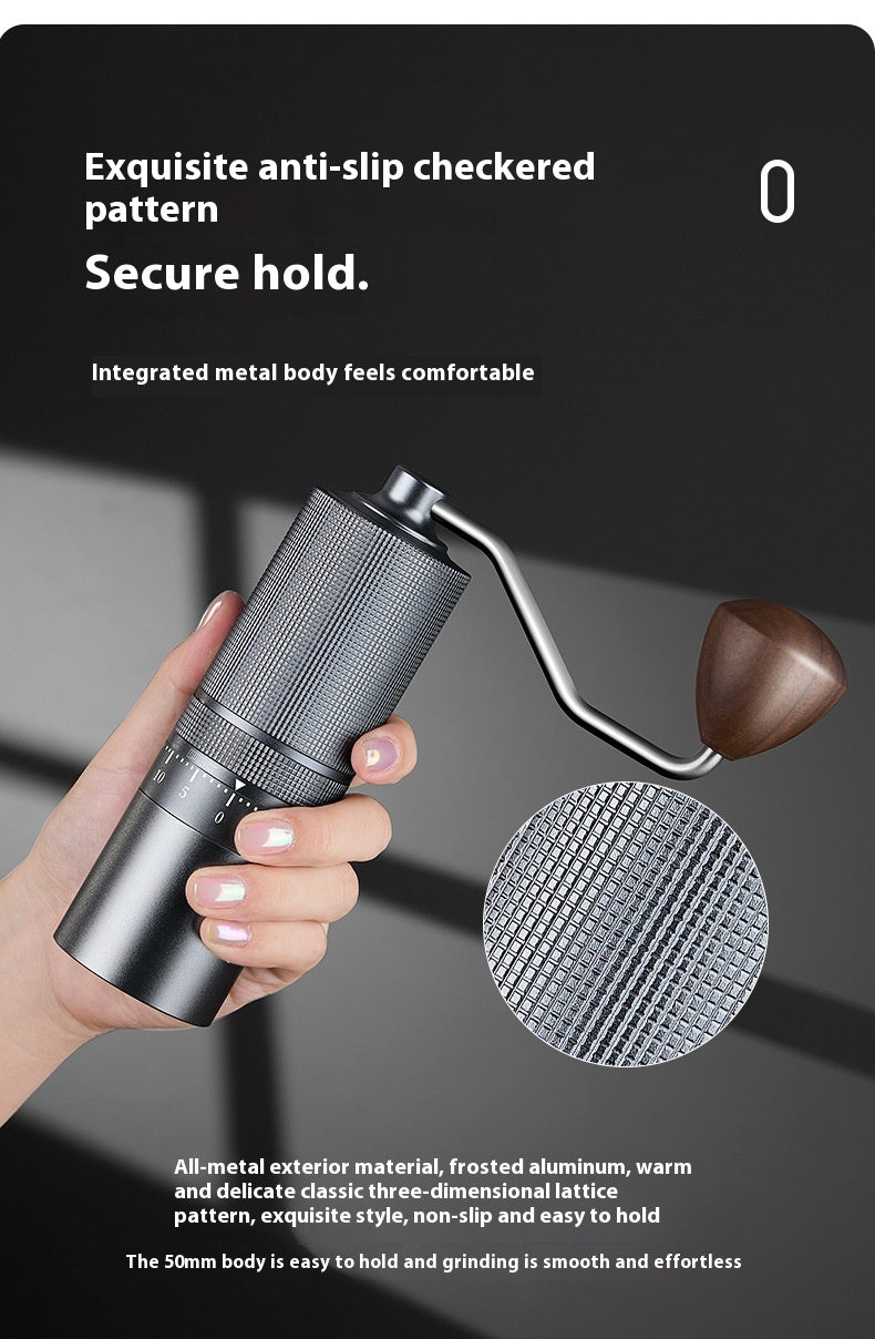 Manual Coffee Grinder with External Adjustment - SipsNBrews